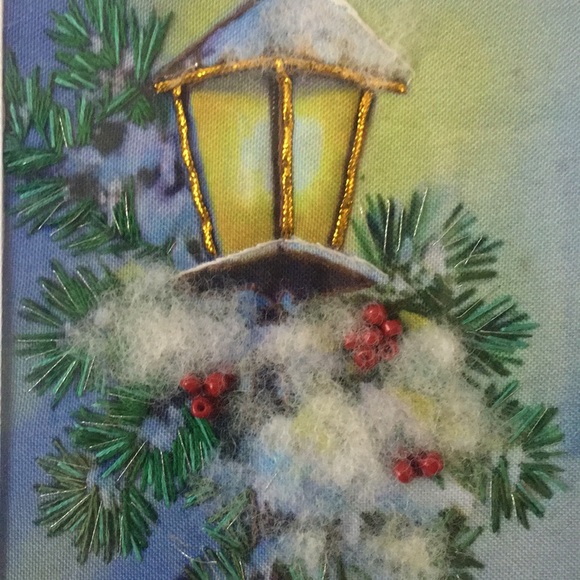 Handmade picture with frame - Picture 2 of 3